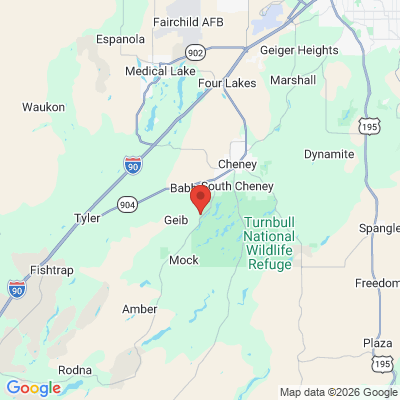 Map to  office in Cheney, WA