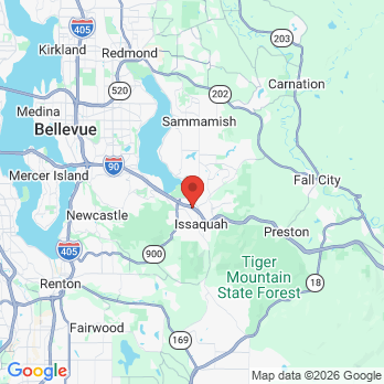 Map to Issaquah Creek Dental office in Issaquah, WA