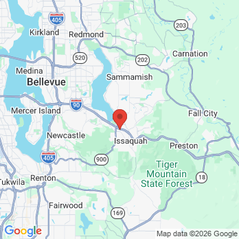 Map to Issaquah Smile Designs office in Issaquah, WA
