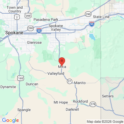 Map to  office in Mica, WA