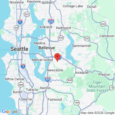 Map to  office in Bellevue, WA