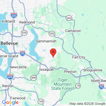 Map to Klahanie Family Dentistry office in Sammamish, WA
