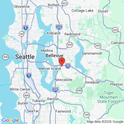 Map to  office in Bellevue, WA