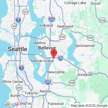 Map to Primary Office office in Bellevue, WA
