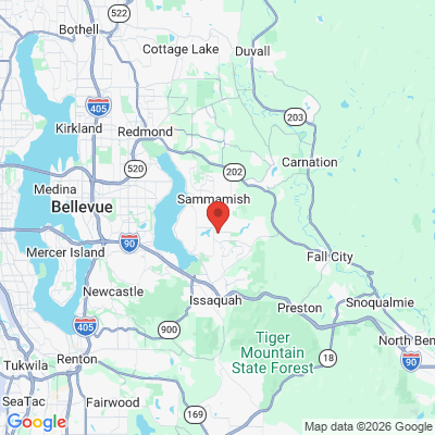 Map to  office in Sammamish, WA