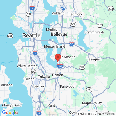 Map to  office in Kennydale, WA