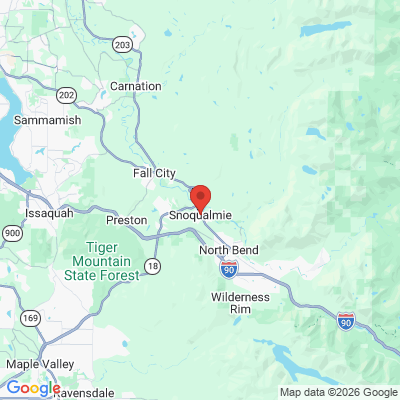 Map to  office in Snoqualmie, WA