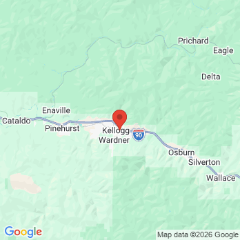 Map to Backcountry Dental office in Kellogg, ID