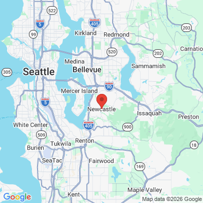 Map to  office in Newcastle, WA
