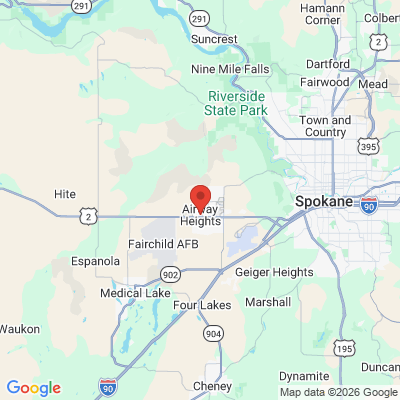 Map to  office in Airway Heights, WA