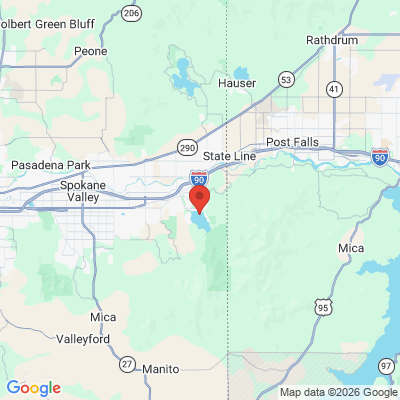 Map to  office in Liberty Lake, WA