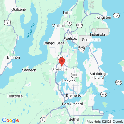 Map to  office in Silverdale, WA