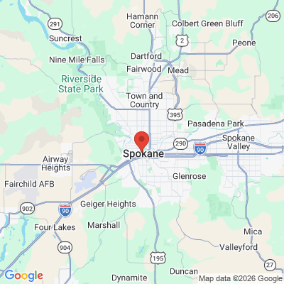 Map to  office in Spokane, WA