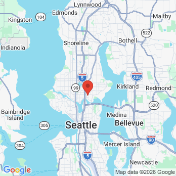 Map to Brooklyn Avenue Dental office in Seattle, WA