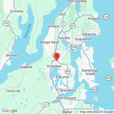 Map to  office in Silverdale, WA