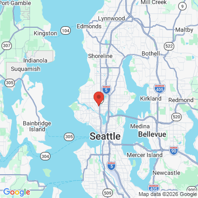 Map to Fremont Smiles Dentistry office in Seattle, WA