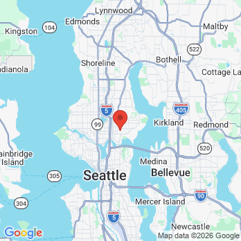 Map to Northcut Orthodontics office in Seattle, WA