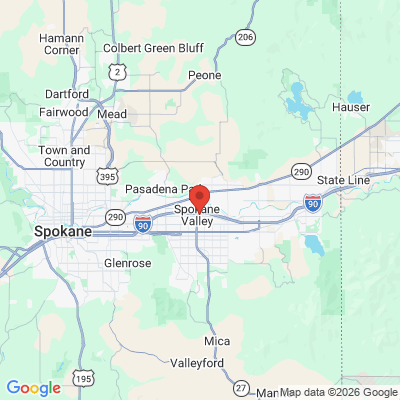 Map to  office in Spokane Valley, WA