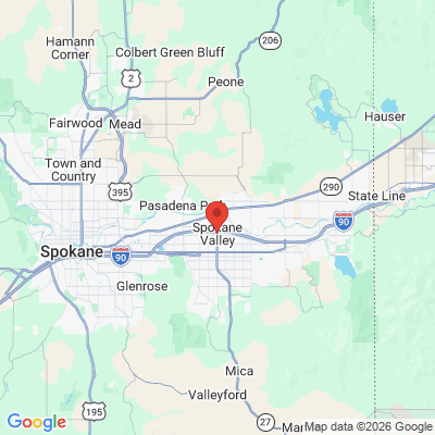 Map to  office in Spokane Valley, WA