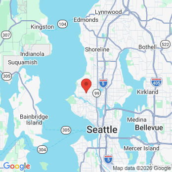 Map to Ballard Dental Care - Dr. Skyler Schubel office in Seattle, WA