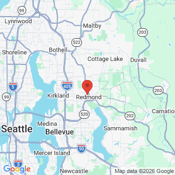 Map to Redmond Dental Care - Sang Yum DMD office in Redmond, WA