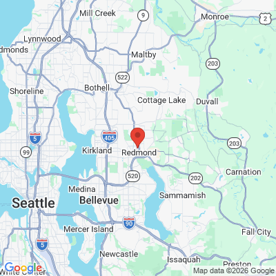Map to  office in Redmond, WA