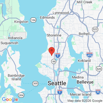 Map to Banner Dental office in Seattle, WA