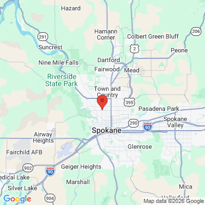 Map to  office in Spokane, WA