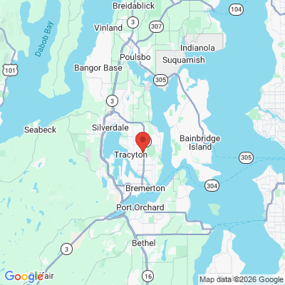 Map to  office in Bremerton, WA