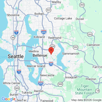 Map to  office in Bellevue, WA
