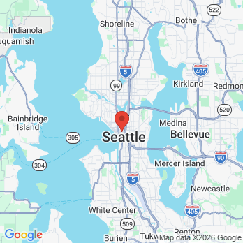 Map to Dr William F. LeMire office in Seattle, WA
