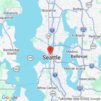 Map to Dr. Bridget Singh, DDS office in Seattle, WA