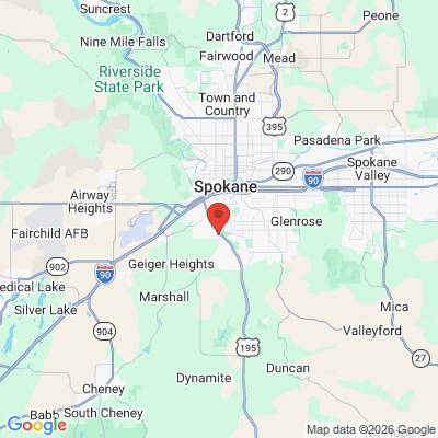 Map to  office in Spokane, WA