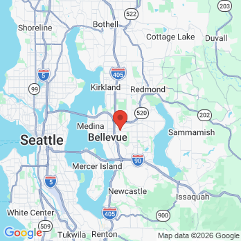 Map to Premier Periodontics - Bellevue Periodontal Office office in Bellevue, WA