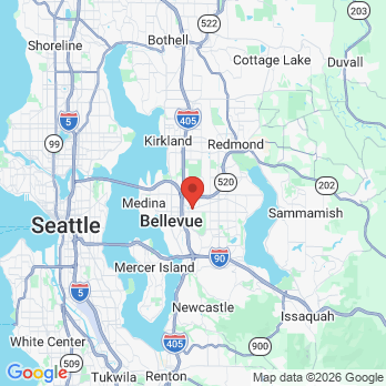Map to Primary Office office in Bellevue, WA