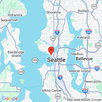 Map to SuperTooth Dentistry office in Seattle, WA
