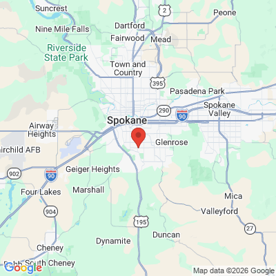 Map to  office in Spokane, WA