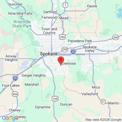 Map to  office in Spokane, WA