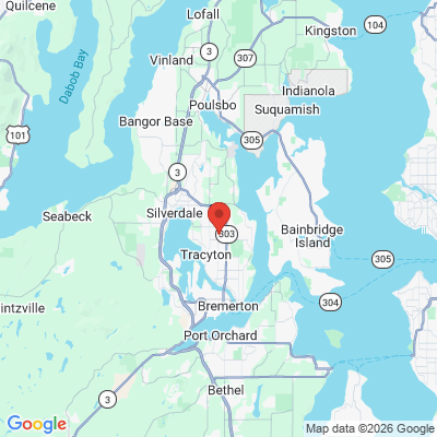 Map to  office in Bremerton, WA