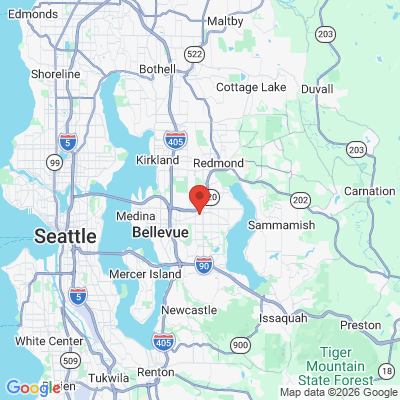 Map to  office in Bellevue, WA