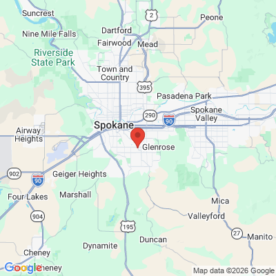 Map to  office in Spokane, WA