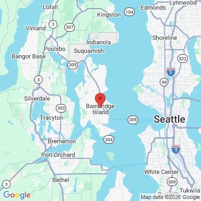 Map to  office in Bainbridge Island, WA