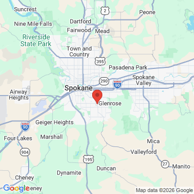 Map to  office in Spokane, WA