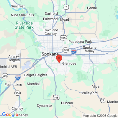 Map to  office in Spokane, WA