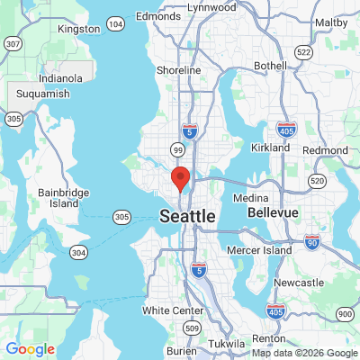 Map to  office in Downtown Seattle