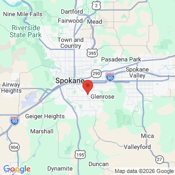 Map to inland northwest dental group office in Spokane, WA