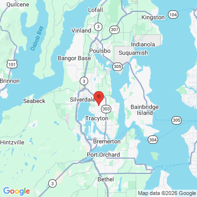 Map to  office in Bremerton, WA