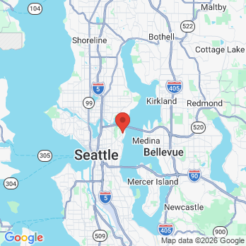 Map to Spark Dental office in Seattle, WA