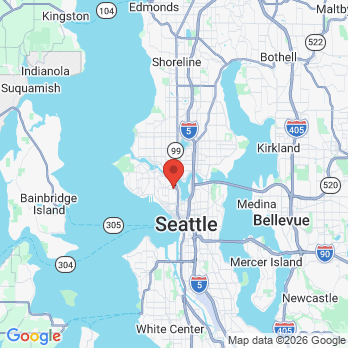 Map to Queen Anne Dental Group office in Seattle, Wa, WA