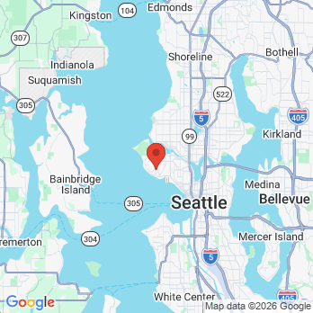 Map to Brennan Dental office in Seattle, WA